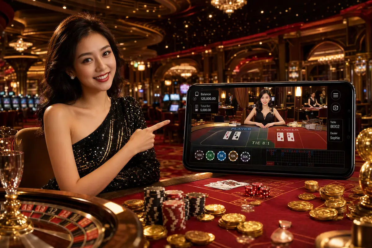 km9 Live Casino ကစားနည်းများ